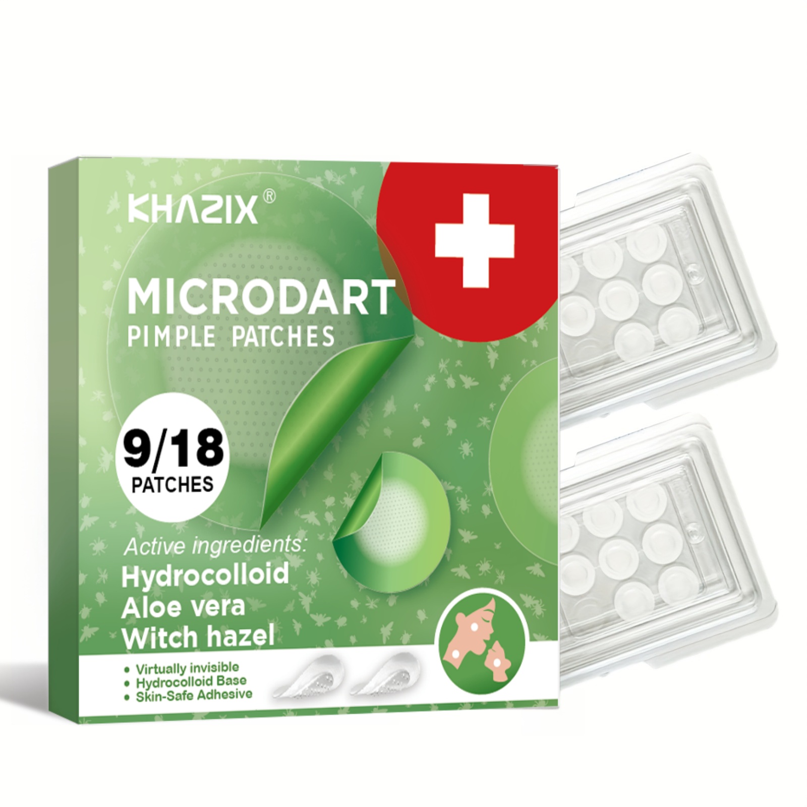 Hydrocolloid Acne Patch - Пластыри от прыщей Overnight Micro-Dart —
