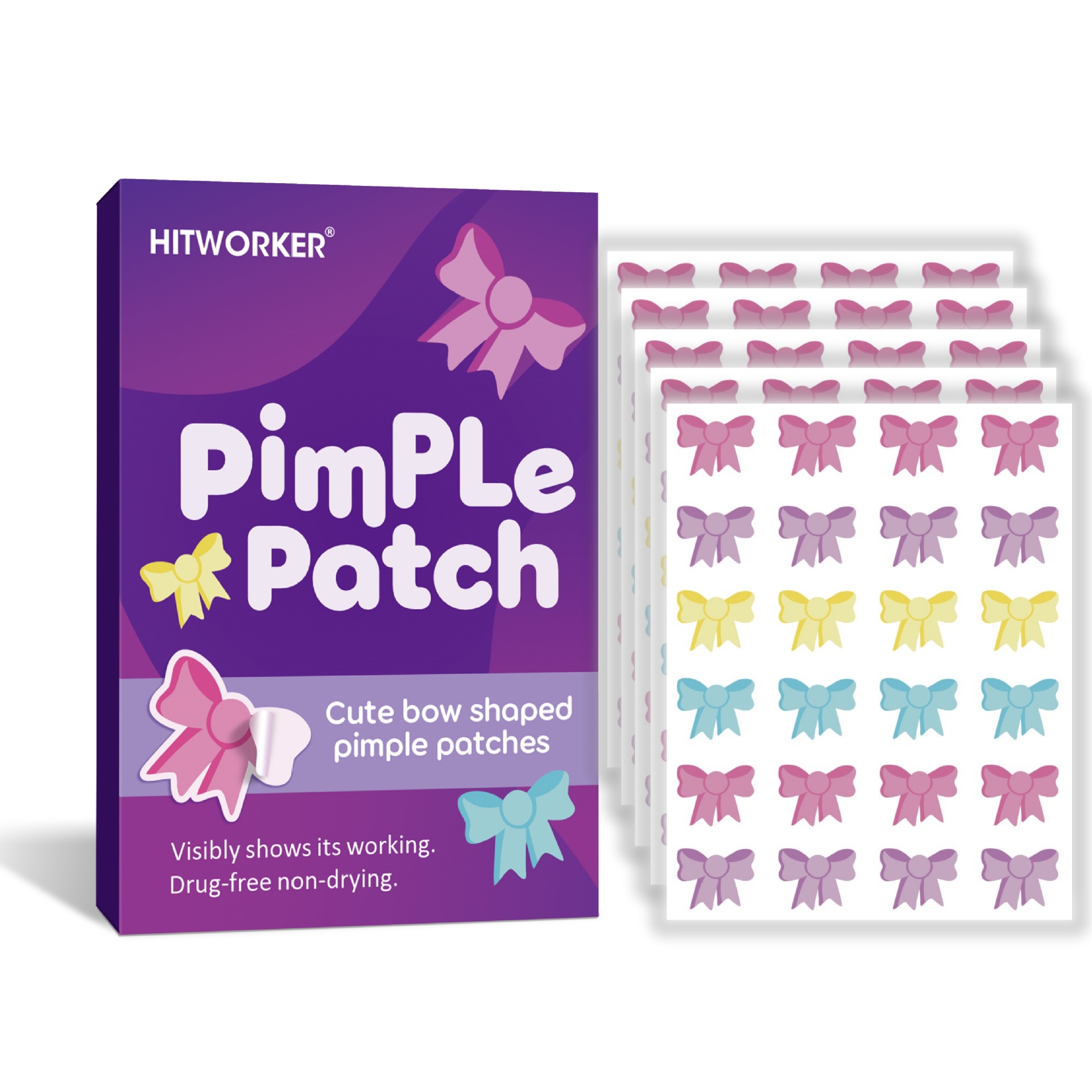 Hydrocolloid Acne Patch - 120 шт. патчей от прыщей в