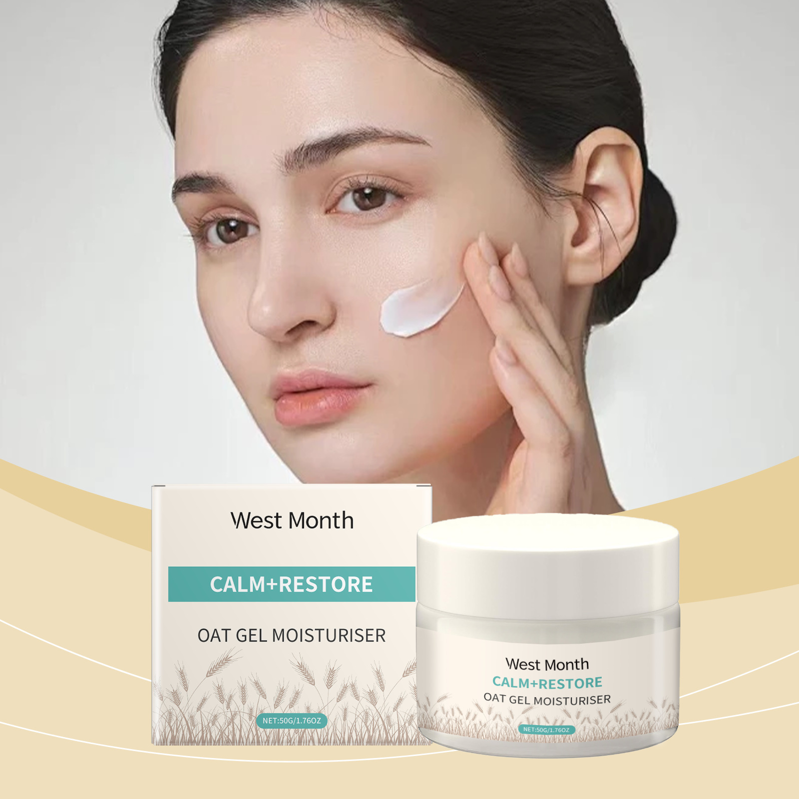 Увлажняющий крем для лица с ов – обзор и цена Skincare Oat